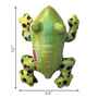 Picture of TOY DOG KONG Shieldz Tropics Frog - Medium