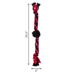 Picture of TOY DOG KONG Signature Rope Dual Knot with Ball