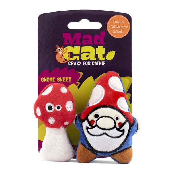 Picture of TOY CAT MAD CAT Gnome Sweet Gnome - 2/pk