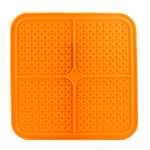 Picture of BOREDOM BUSTERS Orange Indulge Slow Feeder Licking Mat X Large