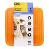 Picture of BOREDOM BUSTERS Orange Indulge Slow Feeder Licking Mat X Large