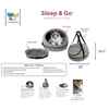 Picture of PET CARRIER DOC & PHOEBE Sleep & Go Convertible 3in1