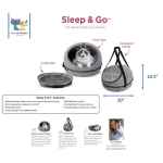 Picture of PET CARRIER DOC & PHOEBE Sleep & Go Convertible 3in1