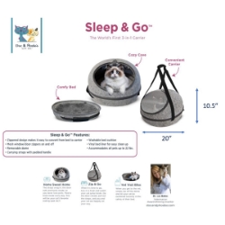 Picture of PET CARRIER DOC & PHOEBE Sleep & Go Convertible 3in1