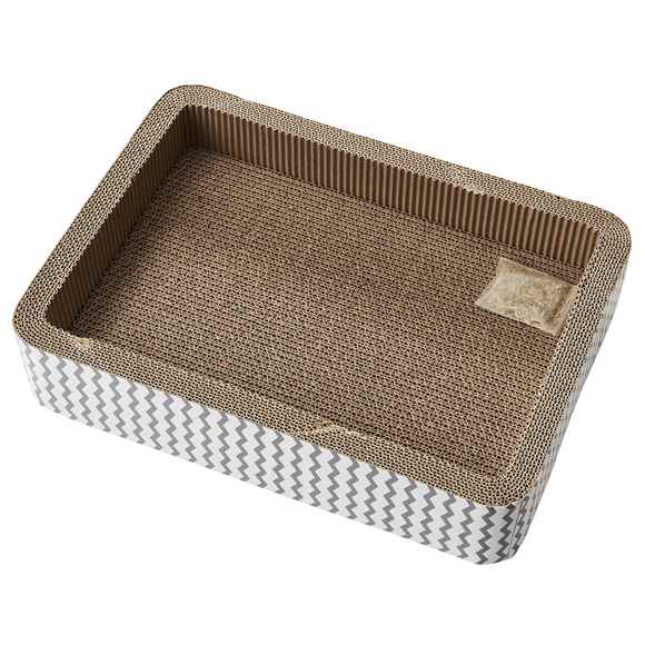 Picture of TOY CAT SPOT Bed Cat Scratcher with Catnip/Silver Vine - 17in