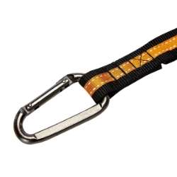 Picture of SEATBELT TETHER KURGO Direct to Seatbelt - Black/Orange