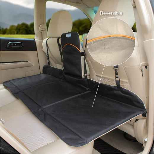 Picture of BACKSEAT BARRIER/BRIDGE KURGO - Hampton Sand/Black