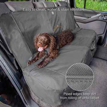 Picture of AUTO SEAT PROTECTOR KURGO Extended Wander Bench - Charcoal
