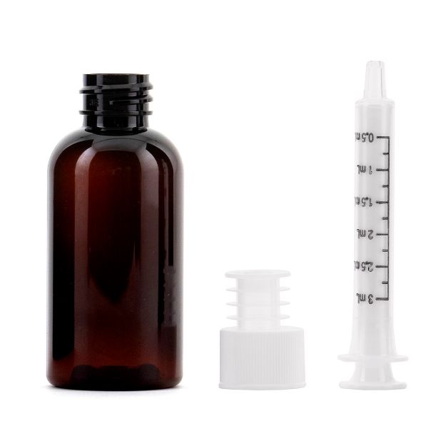 Picture of ORAL MEDICATION 2oz DISPENSING KIT w/SCREW CAPS- 10/pk