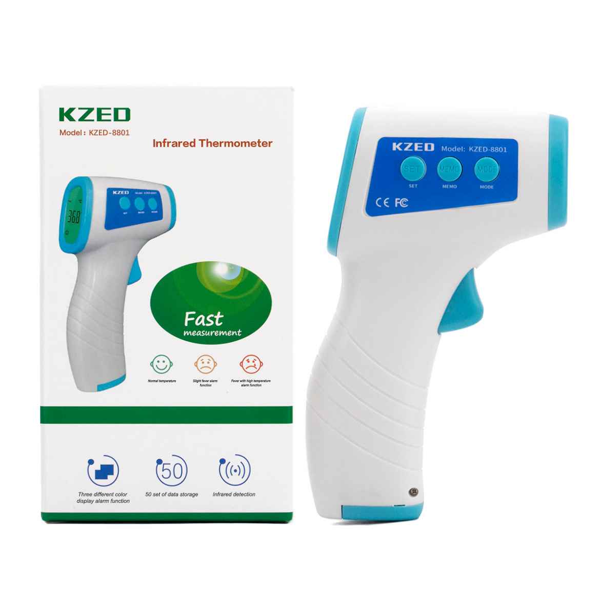 Picture of THERMOMETER INFRARED KZED 8801 MODEL