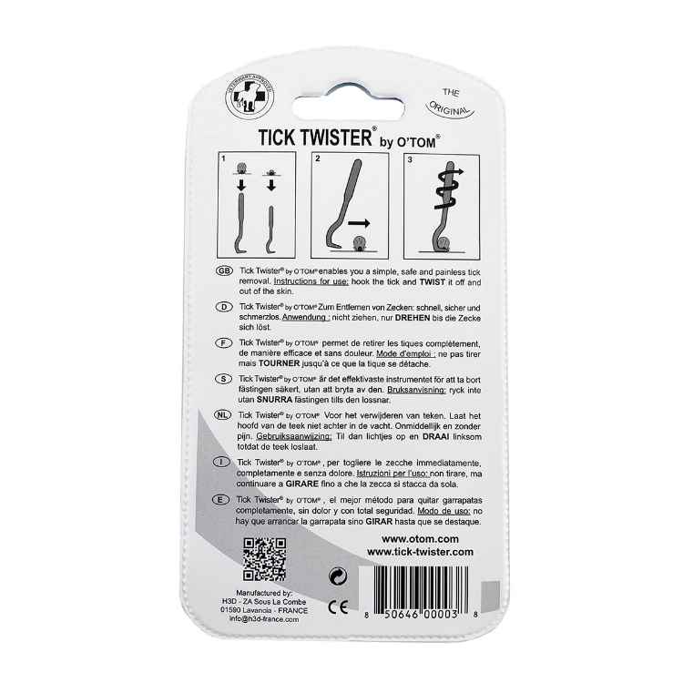 Picture of TICK TWISTER O'TOM BLISTER - 2/pk