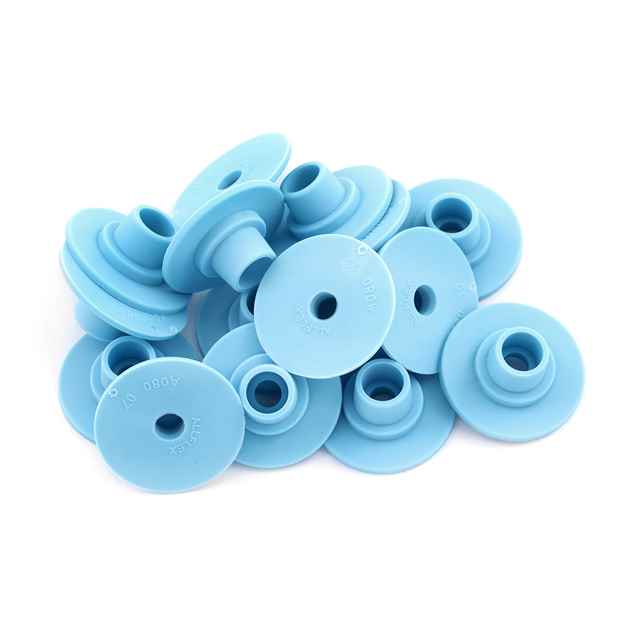 Picture of ALLFLEX BUTTON GLOBAL FEMALE SMALL BLUE - 25s