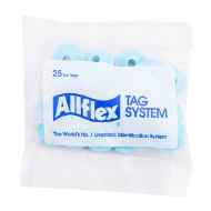 Picture of ALLFLEX BUTTON GLOBAL FEMALE SMALL BLUE - 25/bag
