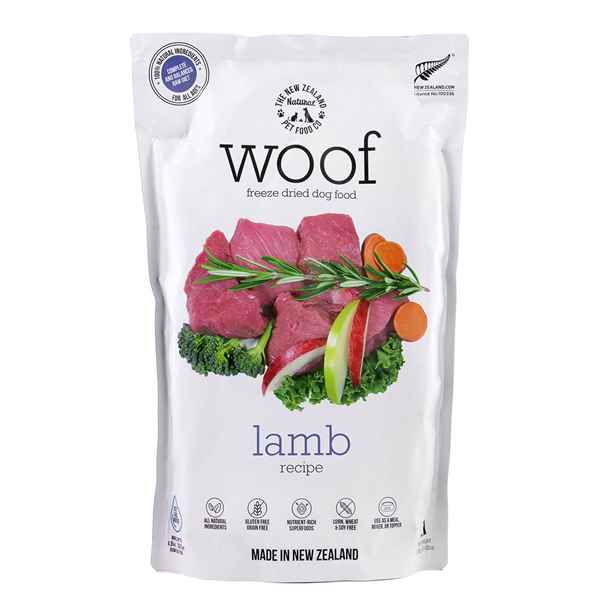 Picture of CANINE NZ NATURAL WOOF FREEZE DRIED FOOD Lamb - 1.2kg/2.6lbs