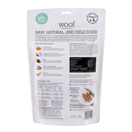 Picture of CANINE NZ NATURAL WOOF FREEZE DRIED FOOD Chicken - 9.9oz/280g