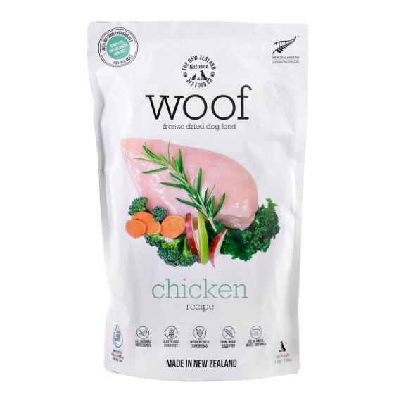 Picture of CANINE NZ NATURAL WOOF FREEZE DRIED FOOD Chicken - 1.2kg/2.6lbs(so)