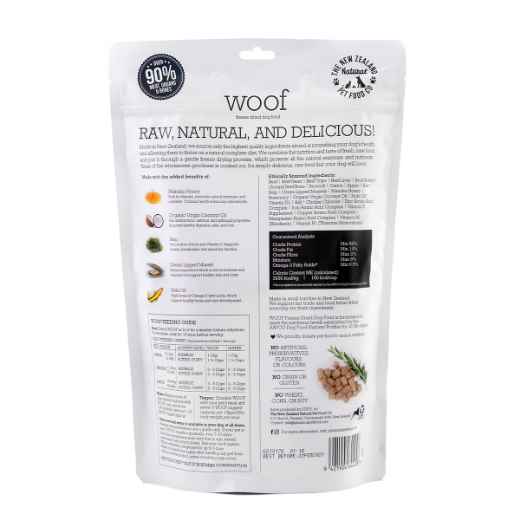 Picture of CANINE NZ NATURAL WOOF FREEZE DRIED FOOD Beef - 9.9oz/280g