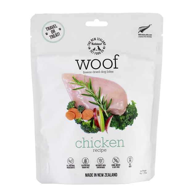 Picture of TREAT CANINE NZ NATURAL WOOF Chicken - 50g/1.76oz