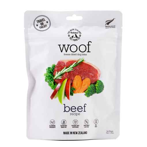 Picture of TREAT CANINE NZ NATURAL WOOF Beef - 50g/1.76oz