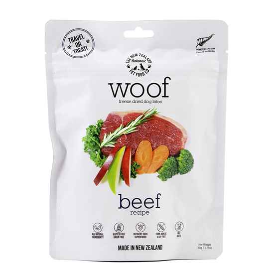 Picture of TREAT CANINE NZ NATURAL WOOF Beef - 50g/1.76oz