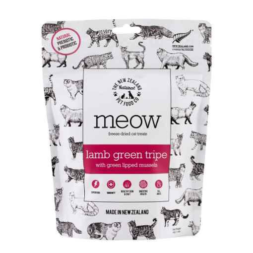 Picture of TREAT FELINE NZ NATURAL MEOW Lamb Green Tripe - 40g/1.4oz