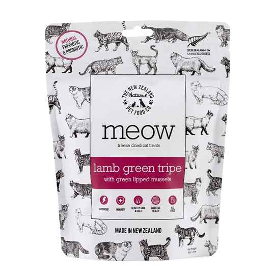 Picture of TREAT FELINE NZ NATURAL MEOW Lamb Green Tripe - 40g/1.4oz