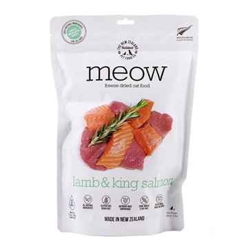 Picture of FELINE NZ NATURAL MEOW Lamb & Salmon FREEZE DRIED FOOD- 280g/9.9oz