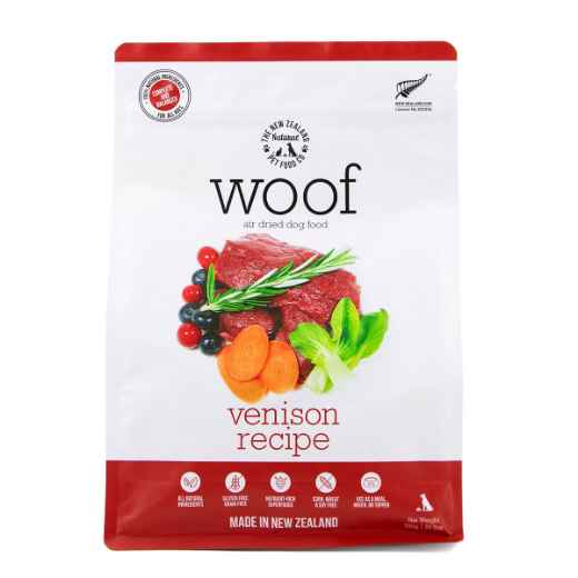 Picture of CANINE NZ NATURAL WOOF Venison AIR DRIED FOOD - 750g/26.5oz