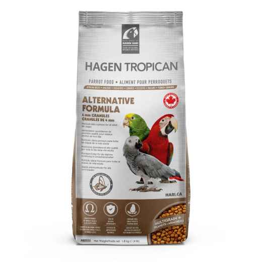 Picture of TROPICAN HAGEN ALTERNATIVE PARROT FORMULA (80555) - 1.8kg/4lb