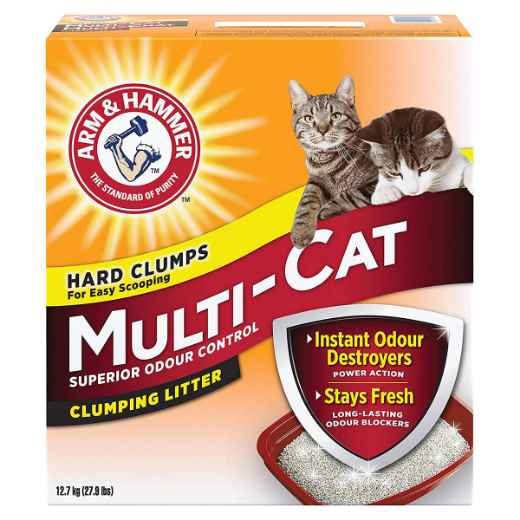 Picture of CAT LITTER ARM & HAMMER MULTI CAT CLUMPING - 12.7kg/27.9 lb