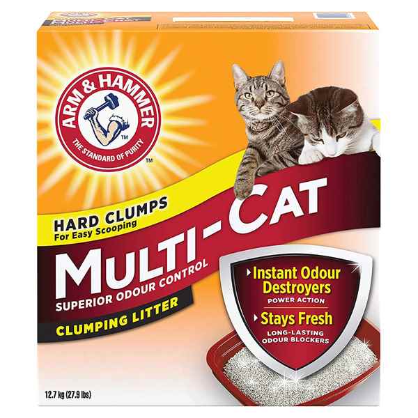 Picture of CAT LITTER ARM & HAMMER MULTI CAT CLUMPING - 12.7kg