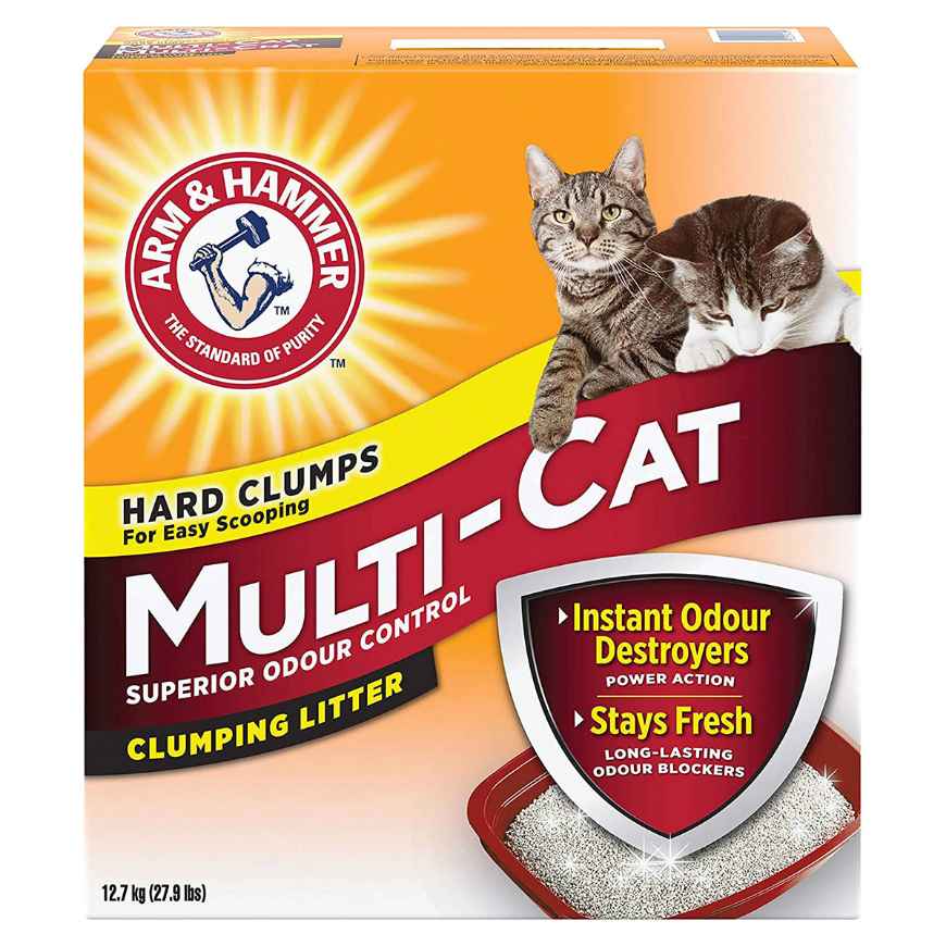 Picture of CAT LITTER ARM & HAMMER MULTI CAT CLUMPING - 12.7kg/27.9 lb