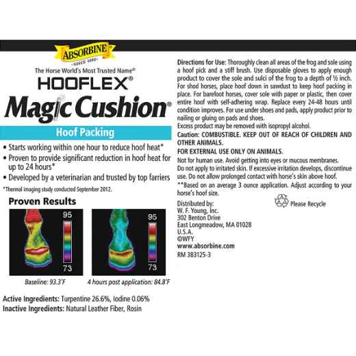 Picture of ABSORBINE HOOFLEX MAGIC CUSHION HOOF PACKING PASTE- 1.8kg