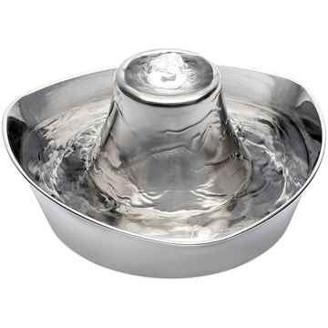 Picture of PETSAFE SEASIDE STAINLESS STEEL FOUNTAIN - 60oz/1.8 litre
