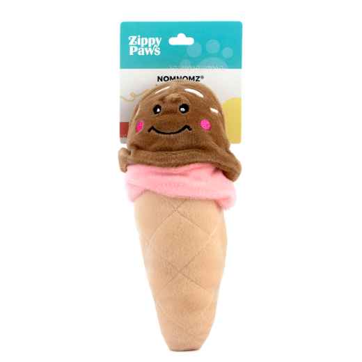 Picture of TOY DOG ZIPPYPAWS STUFFED NOMNOMZ - Ice Cream