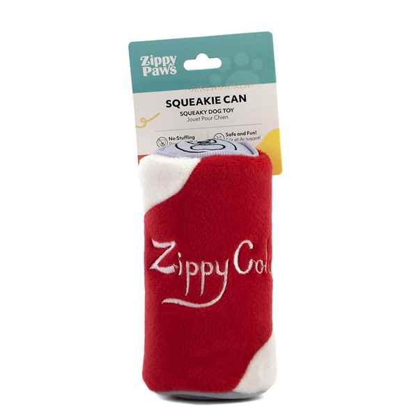 Picture of TOY DOG ZIPPYPAWS SQUEAKIE CAN - Zippy Cola