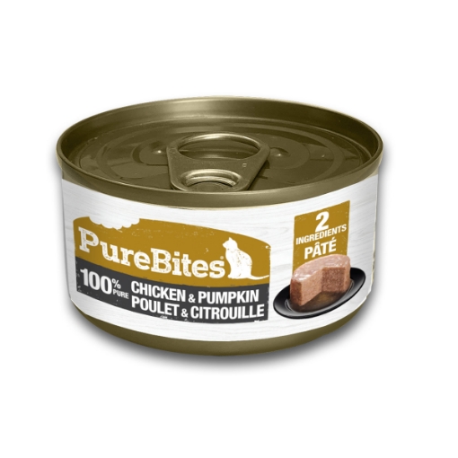 Picture of PUREBITES FELINE PATE Chicken & Pumpkin - 16 x 2.5oz/71g