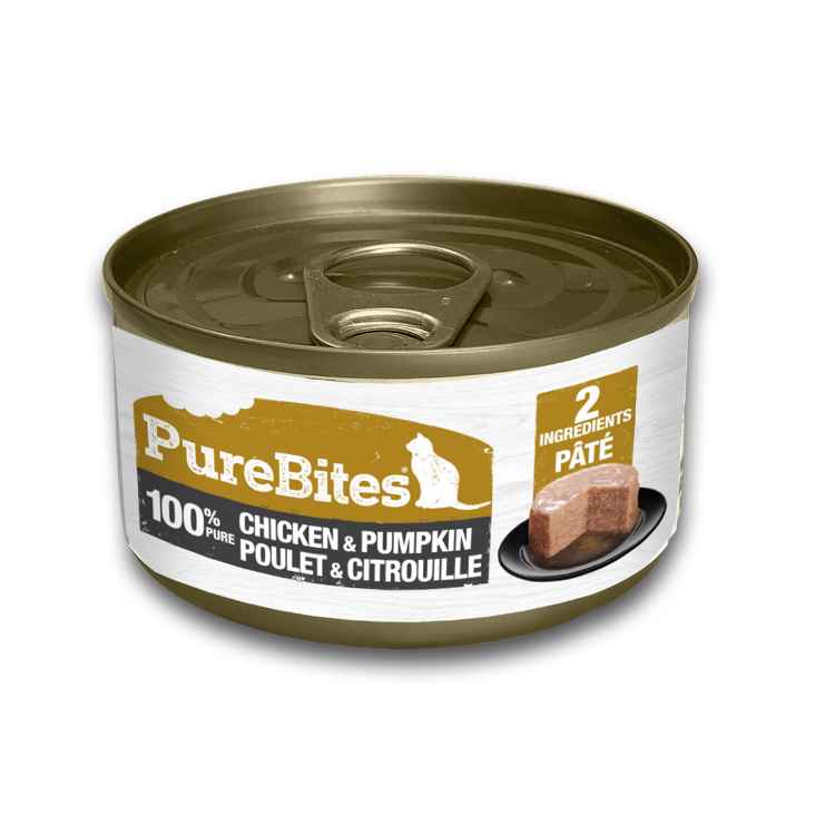 Picture of PUREBITES FELINE PATE Chicken & Pumpkin - 16 x 2.5oz/71g