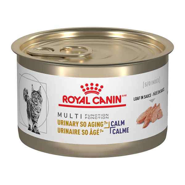 Picture of FELINE RC URINARY SO AGING 7+ + CALM LOAF - 24 x 145gm cans