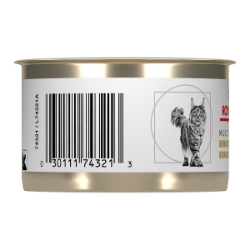 Picture of Royal Canin Veterinary Diet URINARY SO + SATIETY + CALM Loaf Wet Cat Food - 24 X 145gm cans