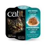 Picture of CATIT FISH DINNER WITH TUNA & CARROTS - 6 x 80g