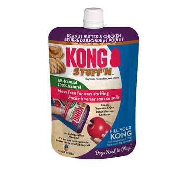 Picture of KONG STUFF'N ALL NATURAL PEANUT BUTTER and CHICKEN PASTE - 6oz