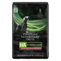 Picture of Purina Pro Plan Veterinary Diet HA (Hypo/Hydrolyzed) Salmon Flavour Dry Dog Food - 7.48kg