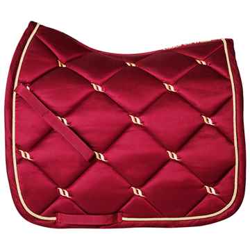 Picture of BACK ON TRACK NIGHTS COLLECTION DRESSAGE PAD RED
