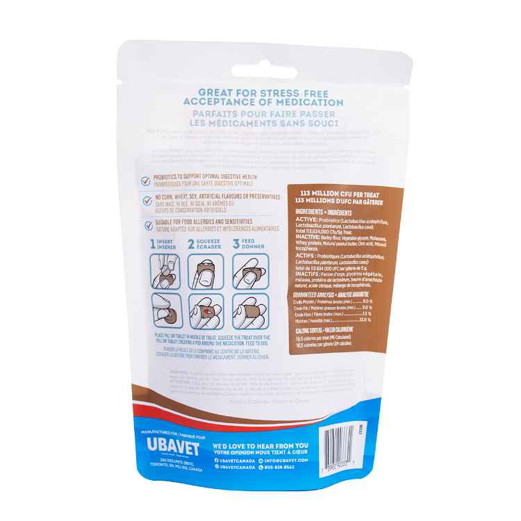 Picture of UBAVET PILL PODS MEDICATION AID w/PROBIOTICS - 24s