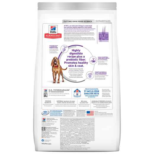 Picture of CANINE SCIENCE DIET SENSITIVE STOMACH and SKIN LARGE BREED - 30lbs / 13.60kg