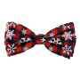 Picture of XMAS CANINE BOW TIE Buffalo & Snowflakes - Large