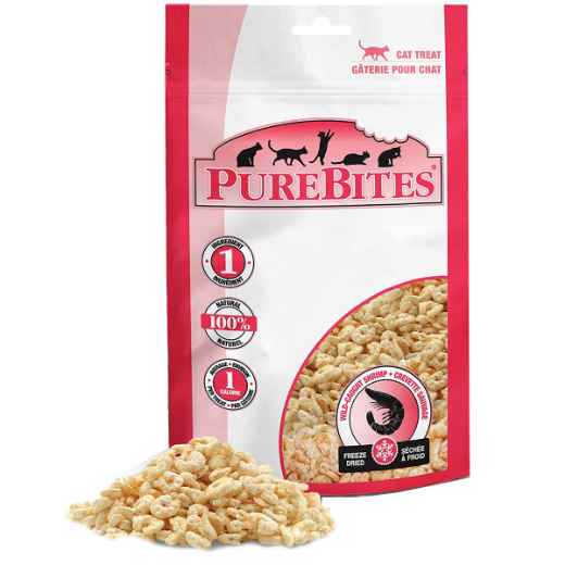 Picture of TREAT PUREBITES FELINE SHRIMP Value Size - 0.38oz/11g