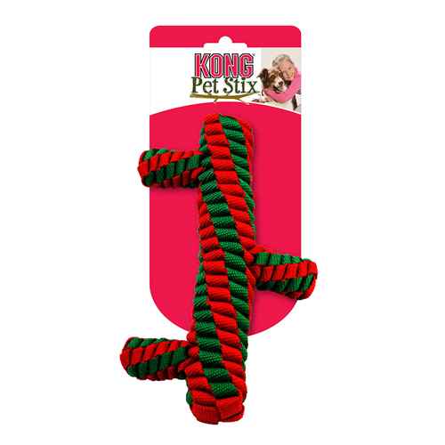 Picture of XMAS HOLIDAY CANINE KONG HOLIDAY PETSTIX TWIST - Medium 