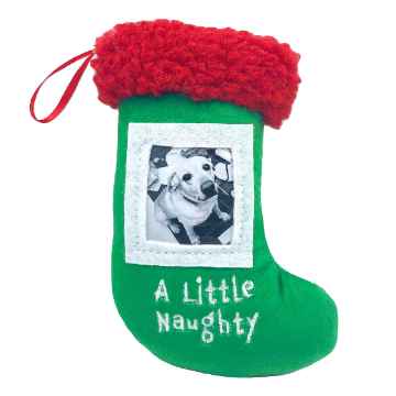 Picture of XMAS HOLIDAY PICTURE FRAME ORNAMENT - A Little Naughty